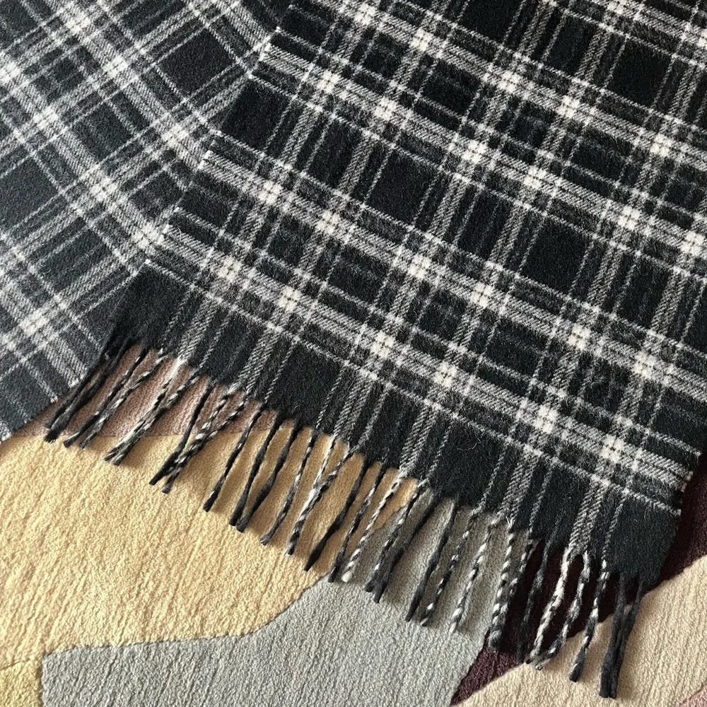 NWOT! Golden Goose Deluxe Brand Goldeny Plaid Scarf